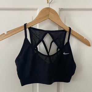 nike strappy back sports bra